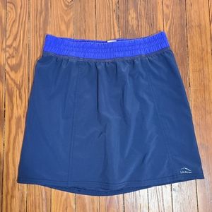 (5/$25) L.L. Bean Skorts Skirt Shorts Tennis Gym Workout - Size 16 Navy